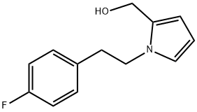 (1-[2-(4-FLUORO-PHENYL)-ETHYL]-1H-PYRROL-2-YL)-METHANOL Struktur