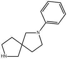 2-PHENYL-2,7-DIAZASPIRO[4.4]NONANE Struktur