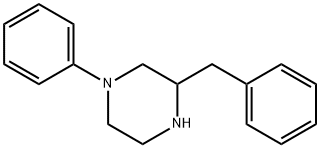 3-BENZYL-1-PHENYL-PIPERAZINE DIHYDROCHLORIDE Struktur