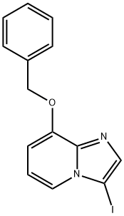 8-BENZYLOXY-3-IODO-IMIDAZO[1,2-A]PYRIDINE Struktur