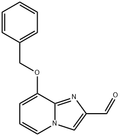 8-BENZYLOXY-IMIDAZO[1,2-A]PYRIDINE-2-CARBALDEHYDE Struktur