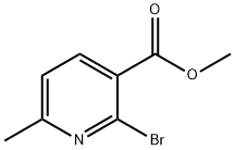 2-溴-6-甲基煙酸甲酯 結(jié)構(gòu)式