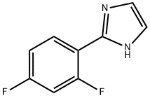 2-(2,4-DIFLUORO-PHENYL)-1H-IMIDAZOLE Struktur