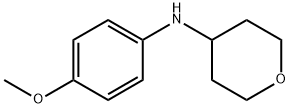 (4-METHOXY-PHENYL)-(TETRAHYDRO-PYRAN-4-YL)-AMINE Struktur