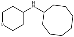 CYCLOOCTYL-(TETRAHYDRO-PYRAN-4-YL)-AMINE Struktur