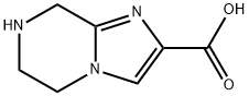 5,6,7,8-TETRAHYDRO-IMIDAZO[1,2-A]PYRAZINE-2-CARBOXYLIC ACID Struktur