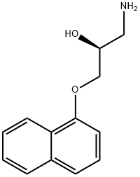 (S)-N-DESISOPROPYLPROPRANOLOL Struktur