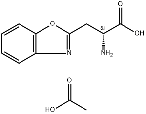 3-(2-benzoxazolyl)alanine Struktur