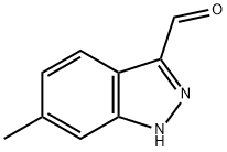 1H-Indazole-3-carboxaldehyde, 6-Methyl- Struktur