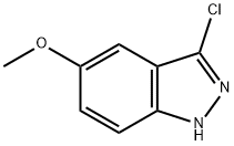 3-CHLORO-5-METHOXY (1H)INDAZOLE Struktur