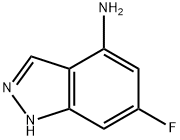 4-AMINO-6-FLUOROINDAZOLE Struktur