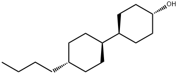 Trans-4-(trans-4-n-Butylcyclohexyl)cyclohexanol Struktur