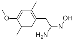 N-HYDROXY-2-(4-METHOXY-2,5-DIMETHYL-PHENYL)-ACETAMIDINE Struktur