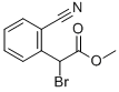 METHYL 2-BROMO-2-(2-CYANOPHENYL)ACETATE Struktur