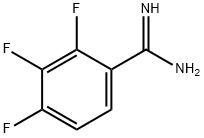 2,3,4-TRIFLUORO-BENZAMIDINE Struktur