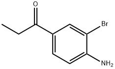 1-(4-AMINO-3-BROMO-PHENYL)-PROPAN-1-ONE Struktur