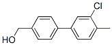 4-(3-Chloro-4-methylphenyl)benzyl alcohol Struktur