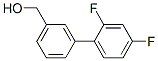 3-(2,4-Difluorophenyl)benzyl alcohol Struktur