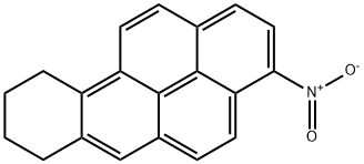 3-nitro-7,8,9,10-tetrahydrobenzo(a)pyrene Struktur