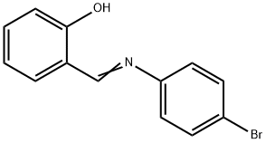 N-SALICYLIDENE P-BROMOANILINE Struktur