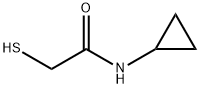 N-CYCLOPROPYL-2-MERCAPTOACETAMIDE Struktur