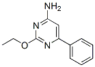 Pyrimidine, 4-amino-2-ethoxy-6-phenyl- (7CI) Struktur