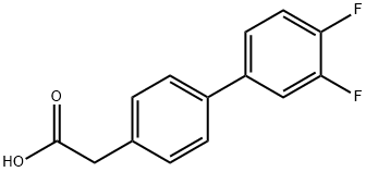 4-BIPHENYL-3',4'-DIFLUORO-ACETIC ACID
 price.