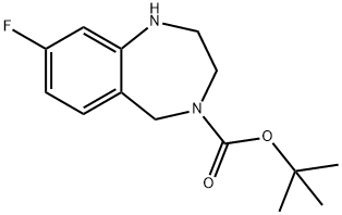 4-BOC-8-FLUORO-2,3,4,5-TETRAHYDRO-1H-BENZO[E][1,4]DIAZEPINE
 price.