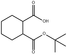 CYCLOHEXANE-1,2-DICARBOXYLIC ACID MONO-TERT-BUTYL ESTER
 Struktur