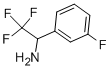 2,2,2-TRIFLUORO-1-(3-FLUORO-PHENYL)-ETHYLAMINE Struktur