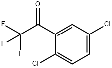 1-(2,5-DICHLORO-PHENYL)-2,2,2-TRIFLUORO-ETHANONE Struktur