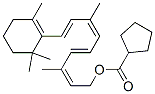 retinyl cyclopentanecarboxylate Struktur