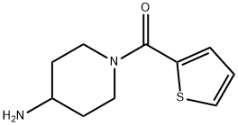 (4-AMINO-PIPERIDIN-1-YL)-THIOPHEN-2-YL-METHANONE Struktur