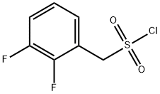 (2,3-difluorophenyl)methanesulfonyl chloride Struktur