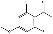 2',6'-DIFLUORO-4'-METHOXYACETOPHENONE Struktur