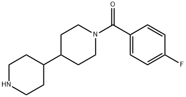 1-(4-fluorobenzoyl)-4,4'-bipiperidine(SALTDATA: FREE) Struktur