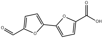 5-(5-(Carboxyl)furan-2-yl)-furan-2-carboxylic acid Struktur