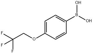 4-(2,2,2-TRIFLUOROETHOXY)PHENYLBORONIC ACID Struktur