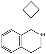 1-Cyclobutyl-1,2,3,4-tetrahydroisoquinoline Struktur