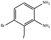 4-溴-3-氟-1,2-苯二胺, 886762-86-3, 結(jié)構(gòu)式