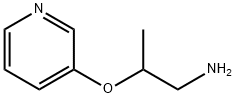 2-(PYRIDIN-3-YLOXY)PROPYLAMINE Struktur