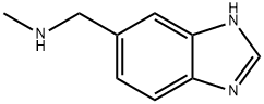 1H-Benzimidazole-6-methanamine,  N-methyl- Struktur