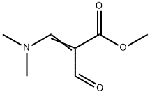 Methyl 3-N,N-dimethylamino-2-formylacrylate Struktur