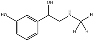 (R)-Phenylephrine-d3 Struktur