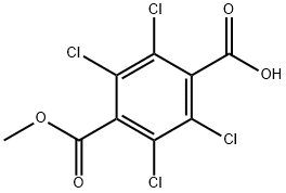 CHLORTHAL MONOMETHYL ESTER Struktur