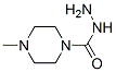 1-Piperazinecarboxylicacid,4-methyl-,hydrazide(7CI,9CI) Struktur