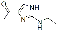 Ethanone, 1-[2-(ethylamino)-1H-imidazol-4-yl]- (9CI) Struktur