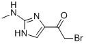 Ethanone, 2-bromo-1-[2-(methylamino)-1H-imidazol-4-yl]- (9CI) Struktur