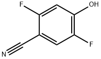 Benzonitrile,  2,5-difluoro-4-hydroxy- Struktur