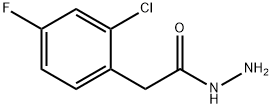 2-(2-CHLORO-4-FLUOROPHENYL)ACETOHYDRAZIDE Struktur